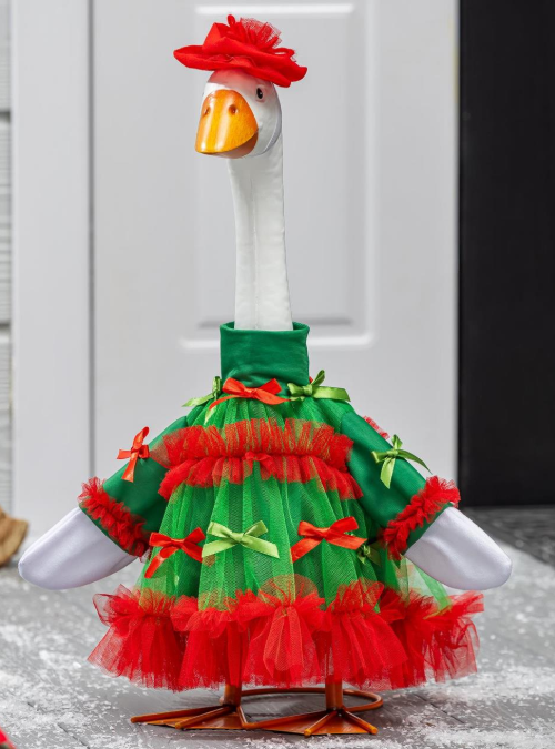 Giddy the Goose-X-mas Bows Outfit