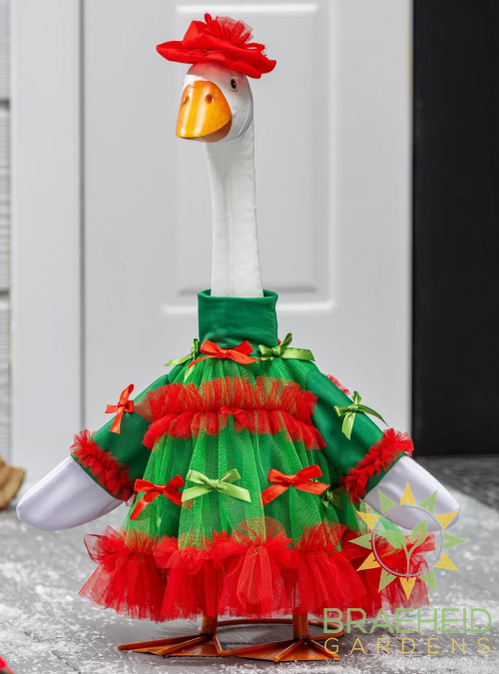 Giddy the Goose-X-mas Bows Outfit