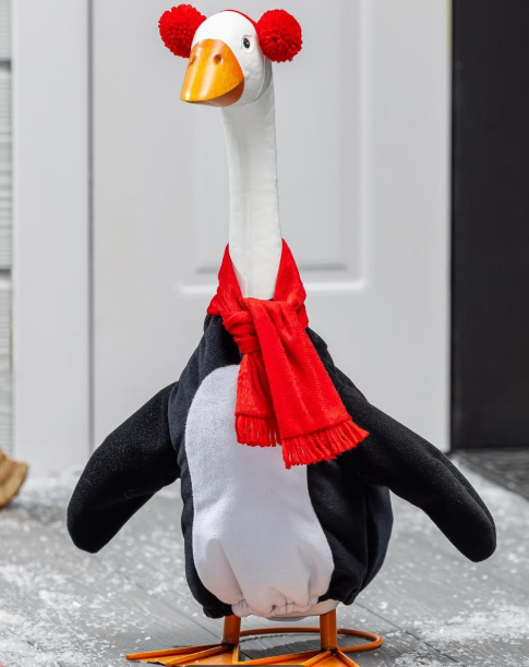 Giddy the Goose-Winter Penguin Outfit