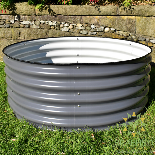 17" Tall Round Garden Bed Kit
