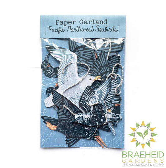 Pacific Northwest Sea Birds Paper Garland