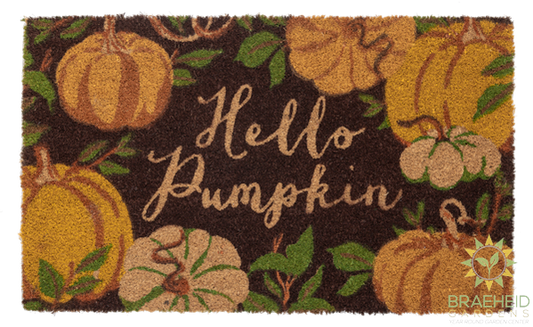 Hello Pumpkin Doormat