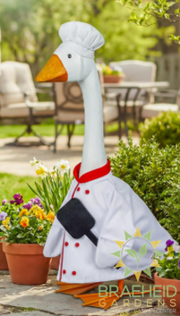 Giddy the Goose-Chef Outfit