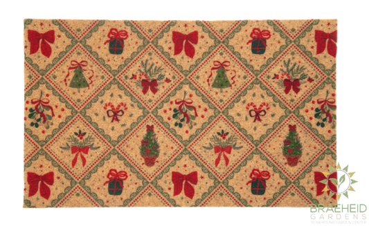Christmas Cottage Doormat