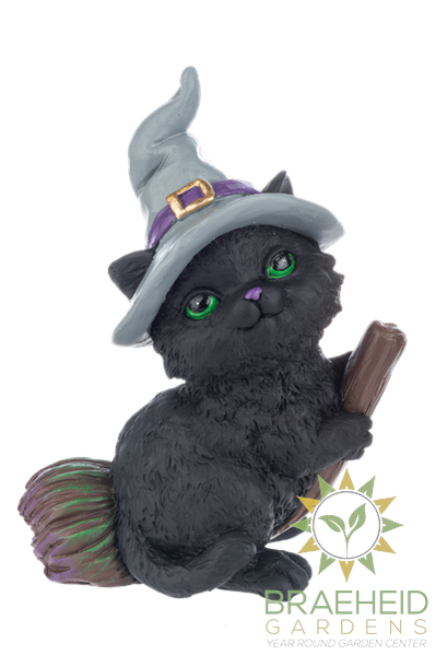 Witchy Business Cat Figurines