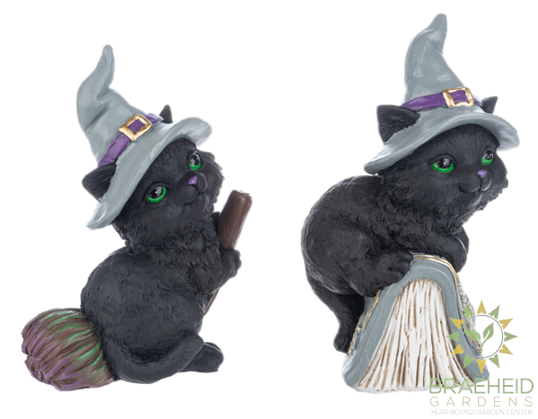 Witchy Business Cat Figurines
