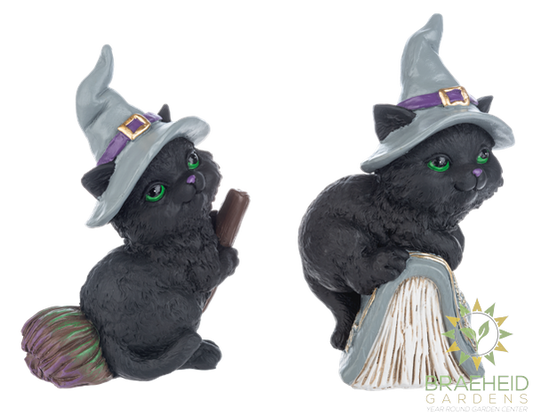 Witchy Business Cat Figurines