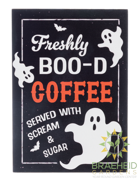Freshly Boo'd Coffee - Block Signs