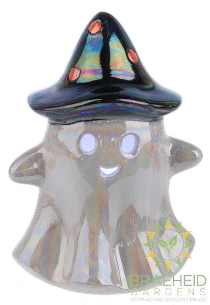 Iridescent Light up Ghost Figurine