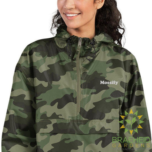 Embroidered Mossify / Champion Packable Jacket