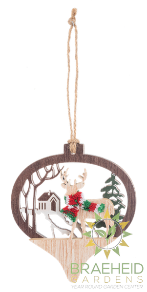 Laser Cut Sweater Weather Ornament