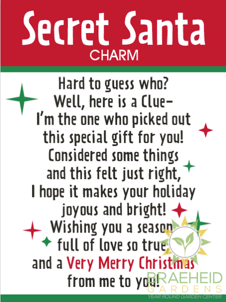 Secret Santa Charm