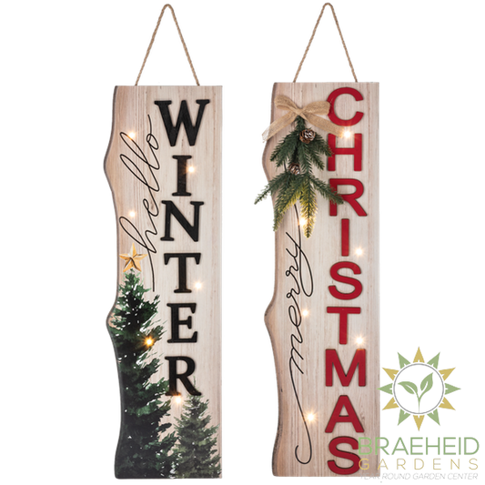 Light Up Hanging Signs
