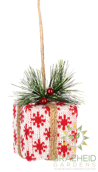 Christmas Plaid - Christmas Presents Ornament