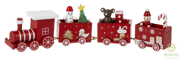 Christmas Train Figurines
