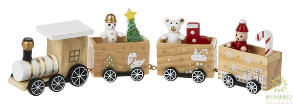 Christmas Train Figurines