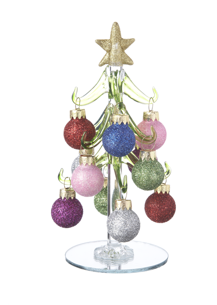Christmas Trees with Ornaments