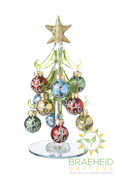 Christmas Trees with Ornaments