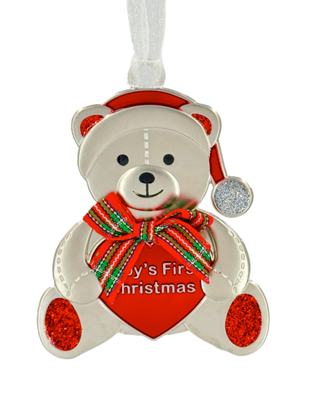 Ornament - Bear - Baby's First Christmas