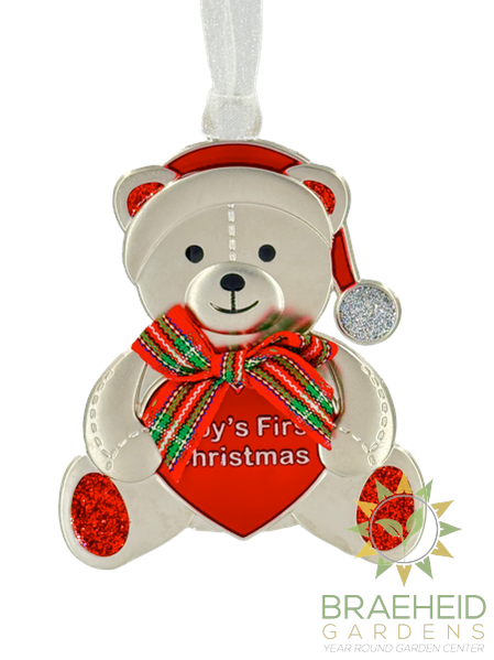 Ornament - Bear - Baby's First Christmas