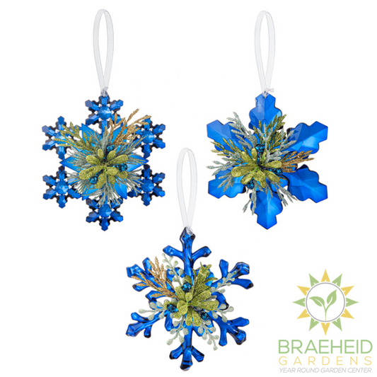 Mistletoe Snowflakes