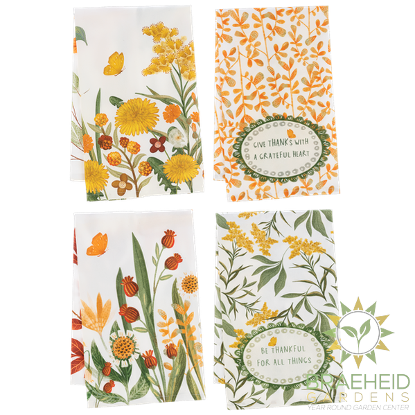 Fall Botanical Tea Towels