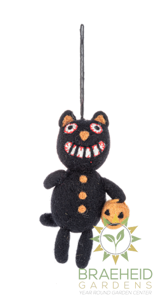 Wool Trick or Treat Ornaments