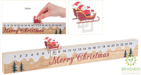 Santa Slide Calender countdown