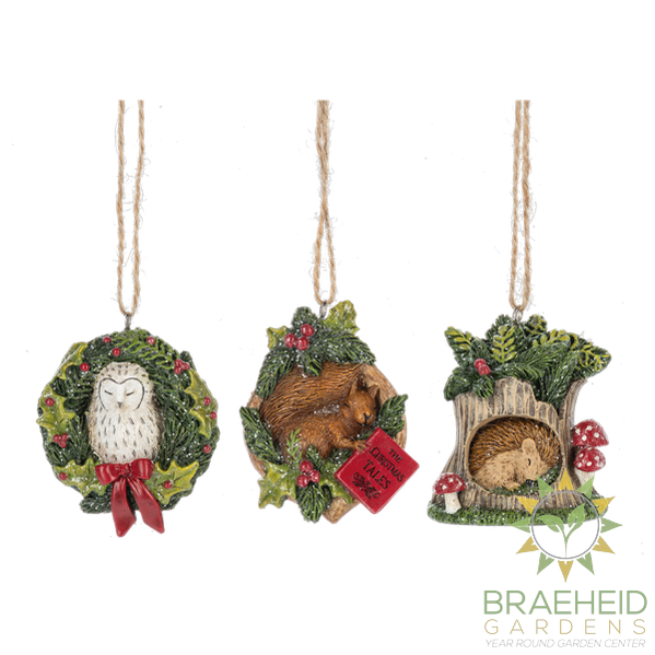 Woodland Critter Ornaments