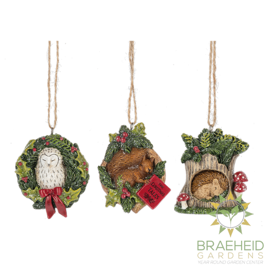 Woodland Critter Ornaments