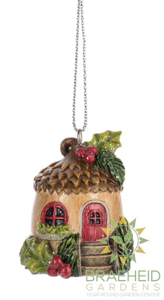 Woodland Critter Village Ornament