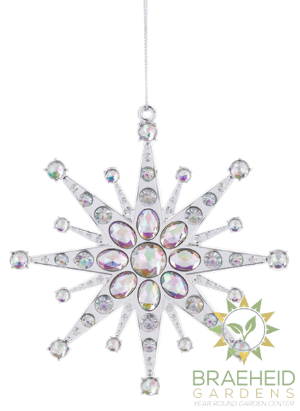 Jeweled Starburst Ornament
