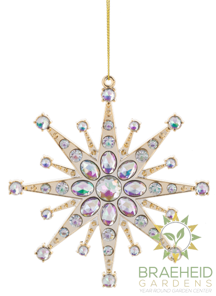 Jeweled Starburst Ornament