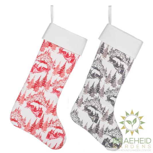Embroidered Holiday Stockings