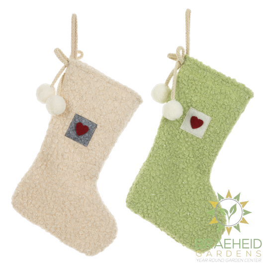 Knit Boucle Country Stocking