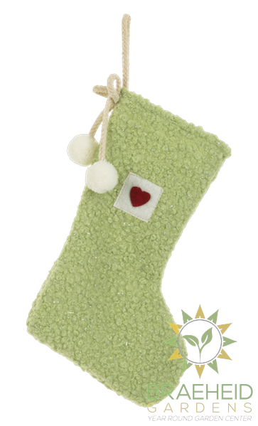 Knit Boucle Country Stocking