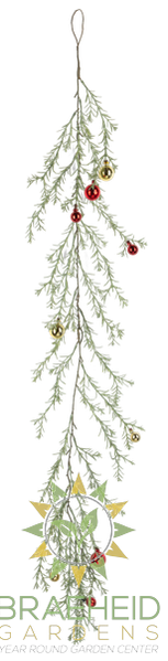 Tinsel & Ball Garland