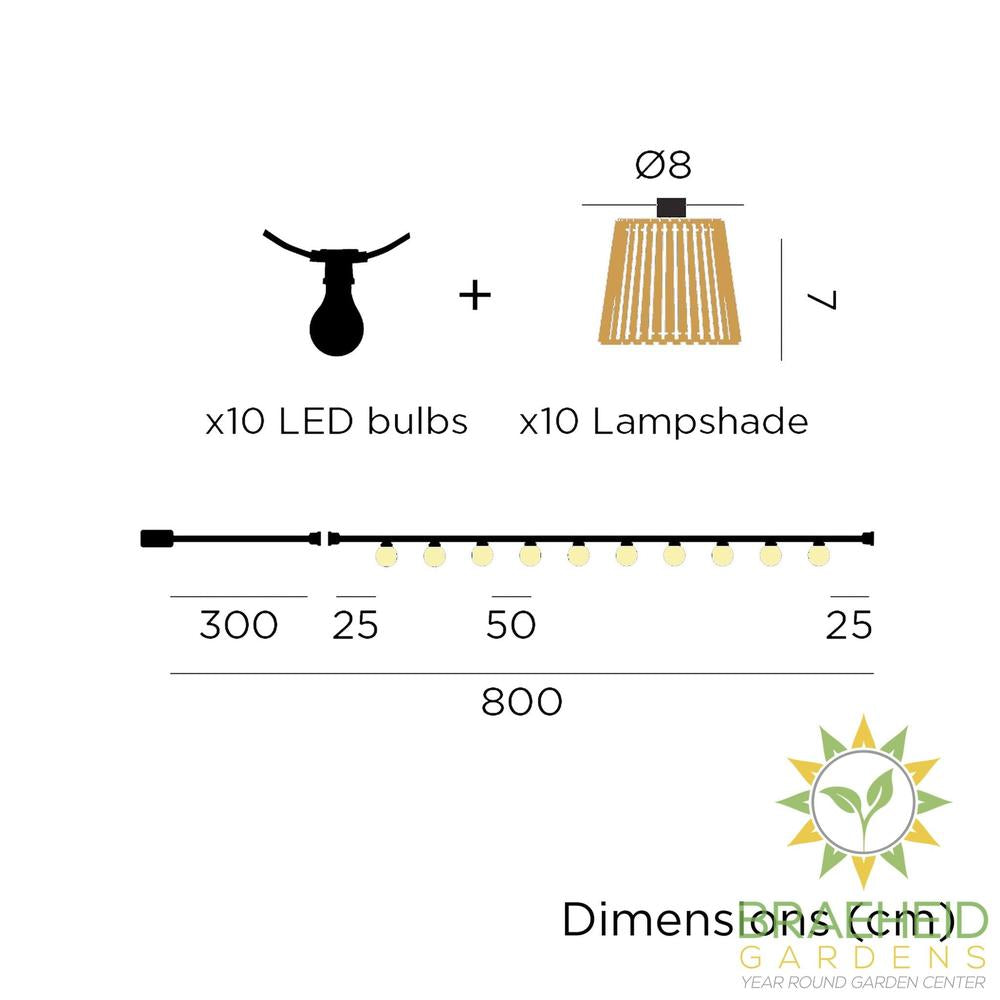 Okinawa<br> Solar-charged Garland