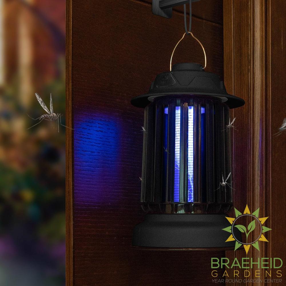 Bug Zapper Lantern, Rechargeable IPX4, 4200 V UV Grid, Indoor / Outdoor
