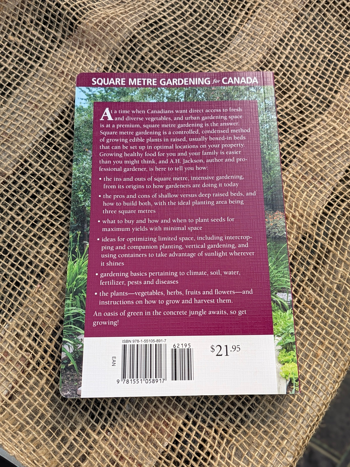 Square Metre Gardening for Canada