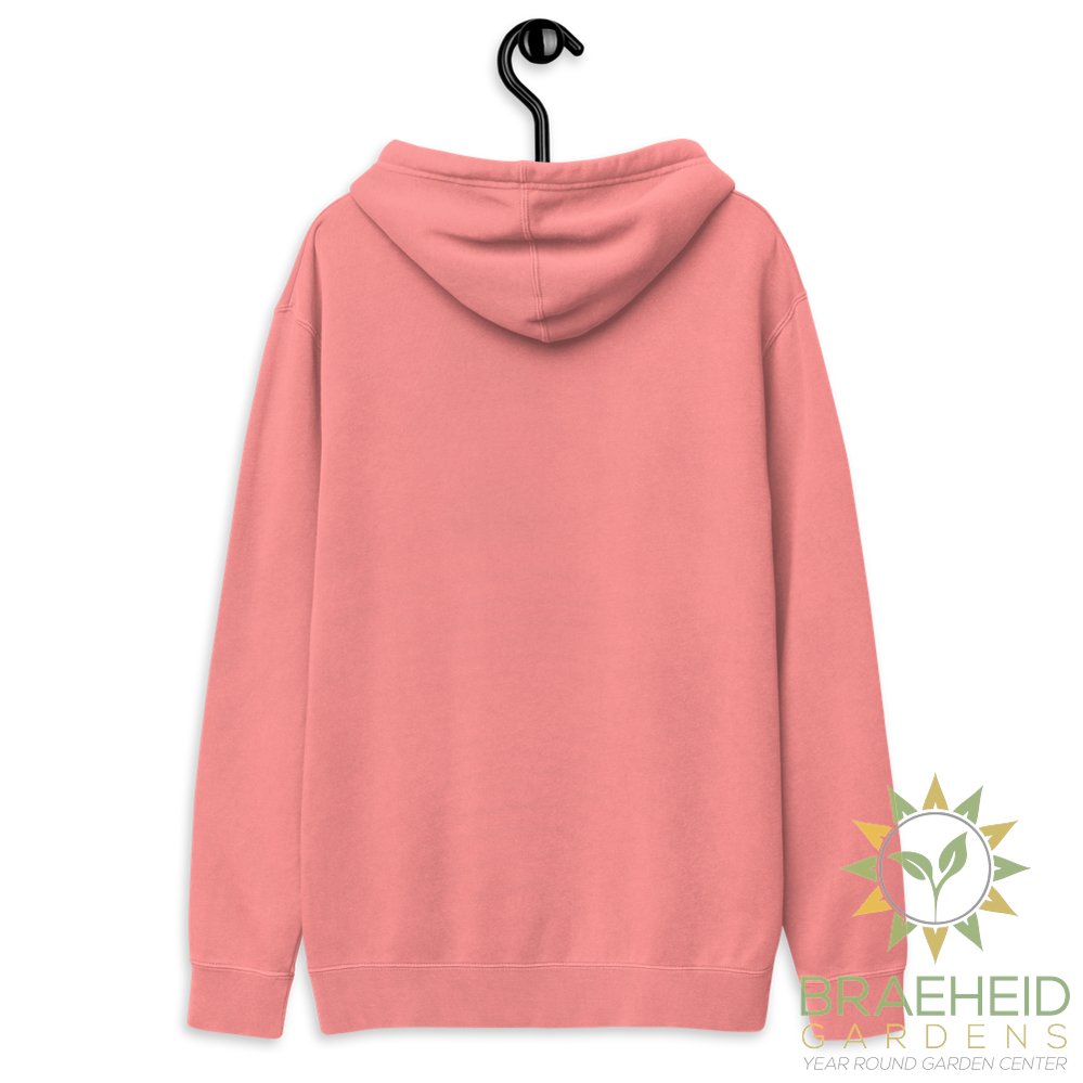 Mossify Pigment-Dyed Hoodie Unisex - Embroidered