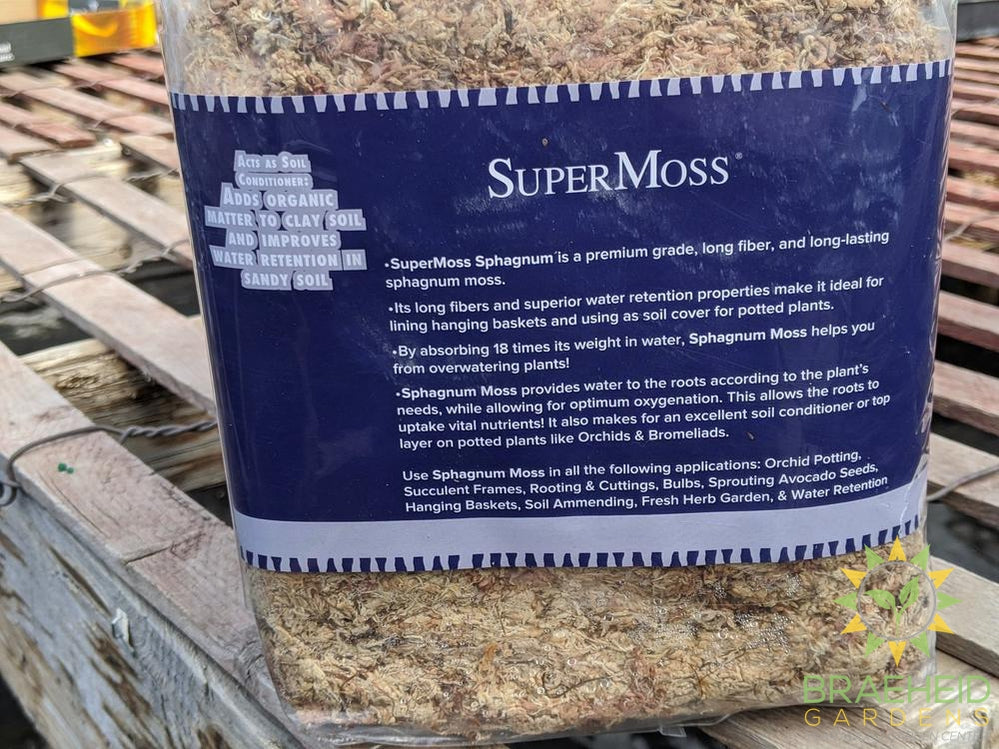 Supermoss Organic Sphagnum Moss