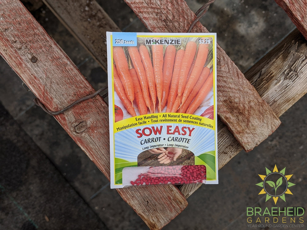 Carrot Long Imperator Mckenzie Seed Sow Easy