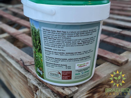 About Gaia green oyster shell flour fertilizer