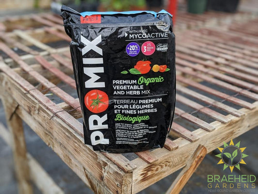 Pro-Mix organic veggie and herb mix available online in canada