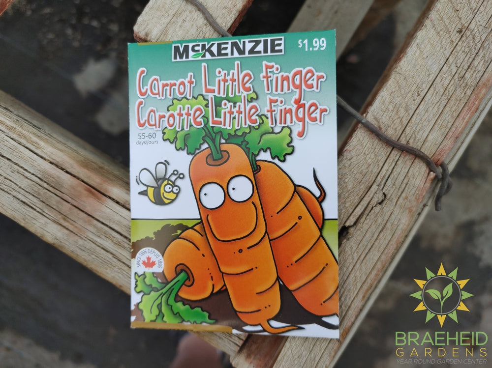Little Finger Carrot McKenzie Seed