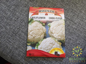 Early Snowball Cauliflower McKenzie Seed