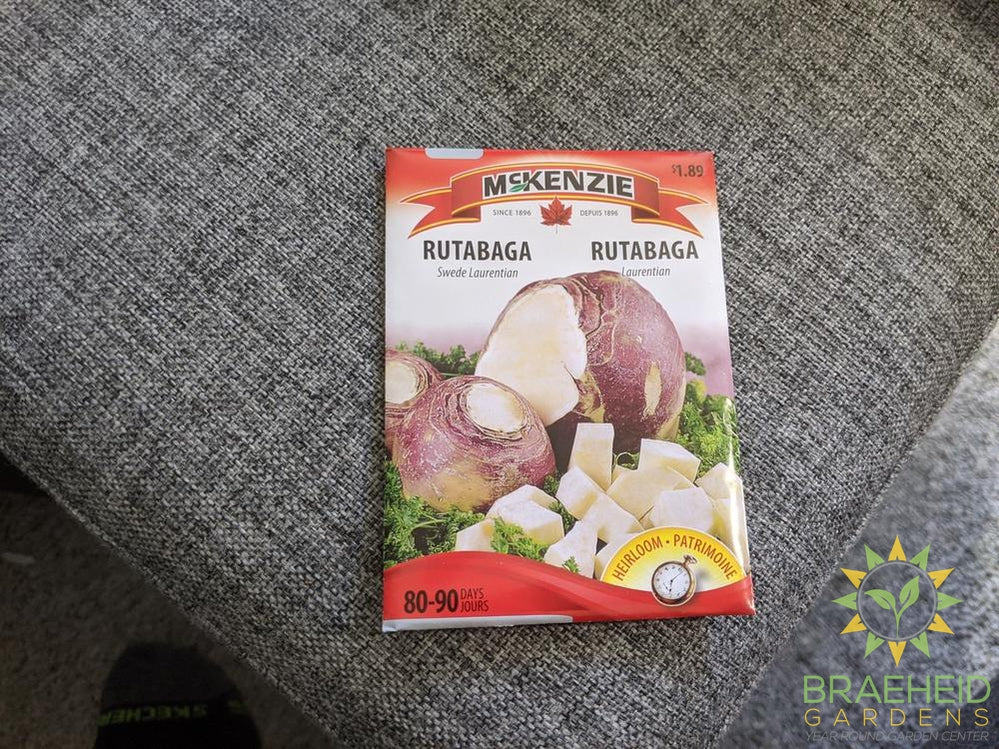 Swede Laurentian Rutabaga McKenzie Seed