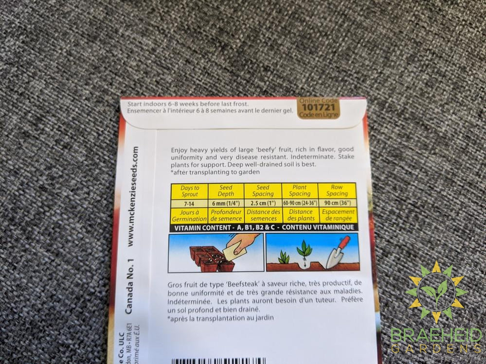 Big Beef Hybrid Tomato McKenzie Seed