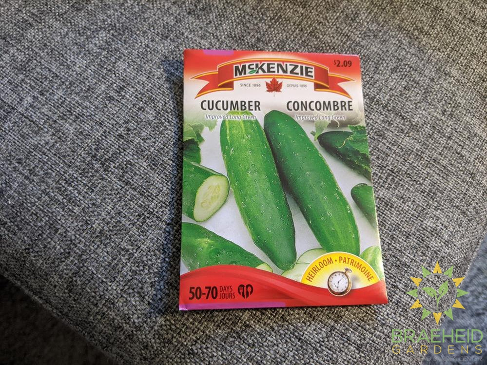 Improved Long Green Cucumber McKenzie Seed